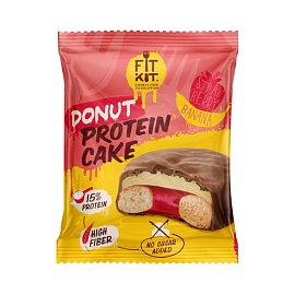 FitKit  Donut Protein Cake 100 g Strawberry Banana 