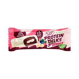 FitKit Protein Delice 60 g Лесные ягоды