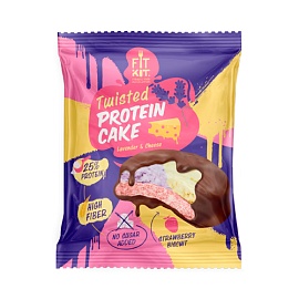 FitKit Twisted Protein Cake 70 g Lavender & Cheese