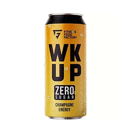 Fitness Food Factory WK UP Zero Sugar 450 ml Champagne Energy