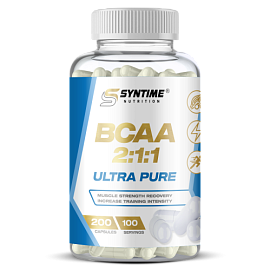 Syntime Nutrition BCAA 2-1-1 200 caps 
