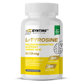 Syntime Nutrition L-Tyrosine 500 mg 60 caps