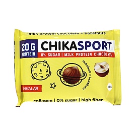 Chikalab ChikaSport 100 g Milk Protein Chocolate+Cashew Nuts