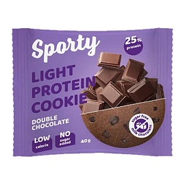 Sporty Light Protein Cookie 40 g Double Chocolate
