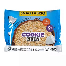 Snaq Fabriq Cookie Nuts 35 g Cream & Coconut 