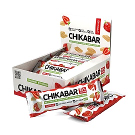 Chikalab Chikabar 60 g Strawberry Wiht Cream