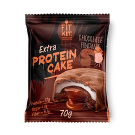 FitKit Protein Cake EXTRA 70 g Chocolate Fondant 