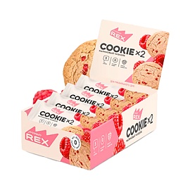 ProteinRex Cookie x2 50 g Малиновый чизкейк 