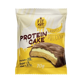 FitKit Protein Cake 70 g Banana Pudding 