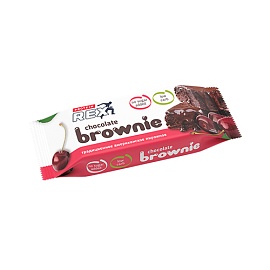 ProteinRex Chocolate Brownie 50 g Вишня 