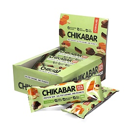 Chikalab Chikabar 60 g Salted Caramel and Peanuts