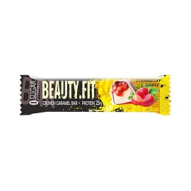 Beauty.Fit Crunch Caramel Bar 40 g Strawberry Soufle