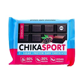 Chikalab ChikaSport 100 g Protein Dark Chocolate 