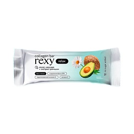 Rexy Collagen Bar Antistress 40 g Кокос -Авакадо