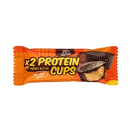FitKit x2 Protein Cups 70 g Peanut Butter 
