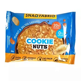 Snaq Fabriq Cookie Nuts 35 g Peanut & Salted Caramel 
