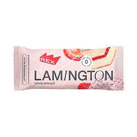 ProteinRex Lamington 50 g Клубничный
