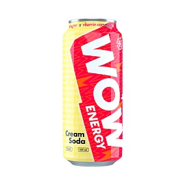 WOW Energy 500 ml Cream Soda