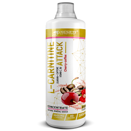 L-карнитин Syntime Nutrition L-carnitine Attack, 1000 мл, вишня-кофе