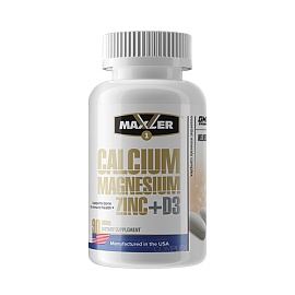 Maxler Calcium Magnesium Zinc+D3 90 tabl