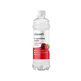 Vitawell L-carnitine Water 500 мл Клубника Гранат 