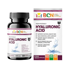 Best Choice Nutrition Hyaluronic Acid 120 veggie capseles