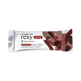 Rexy Collagen Bar Young 40 g Double Chocolate