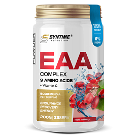 Syntime Nutrition EAA Complex 9 Amino Acids 200 g Taste Barberry 