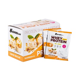 Bombbar Whey Protein 30 g 1 serving Creme Brule