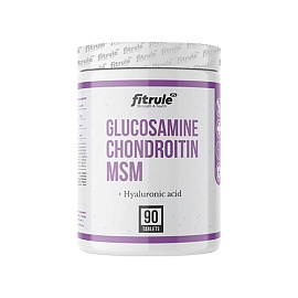 Fitrule Slucosamine Chondroitin MSM 90 Caps 