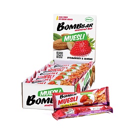 Bombbar Muesli 45 g Strawberry&Almond  
