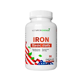 Vitamin Garden Iron Basic Daily 90 Caps