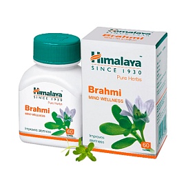 Himalaya Since 1930 Brahmi Mind Wellnes Bacopa 60 tablets