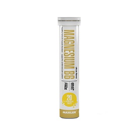Maxler Magnesium B6 20 effervescent tablets Citrus