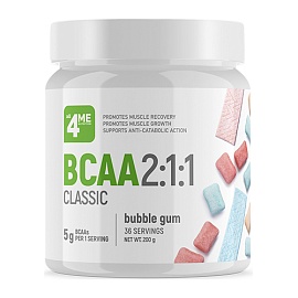 all4ME BCAA 200 g Bubble Gum