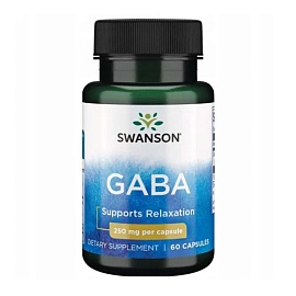 Swanson GABA 250 mg 60 caps 