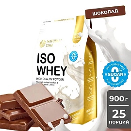 Natural Time Iso Whey 900 g Chocolate