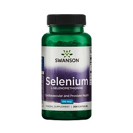 Swanson Selenium 100 mcg 200 caps 