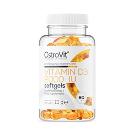 OstroVit Vitamin D3 60 caps 