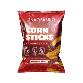 Snaq Fabriq Corn Sticks 60 g Smoked Ribs 