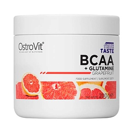 OstroVit BCAA+Glutamine 200 g Grapefruit 