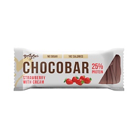 BootyBar Chocobar 40 g Strawberry With Cream