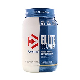 Dymatize Elite100% Whey 907 g Vanilla Cupcake