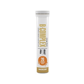 Maxler B-Complex 20 effervescent tablets Orange 