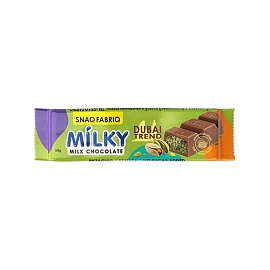 Snaq Fabriq Milky Chocolate 34 g Pistachio & Kunafa
