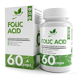 NaturalSupp Folic Acid 60 caps