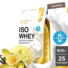 Natural Time Iso Whey 900 g Vanilla