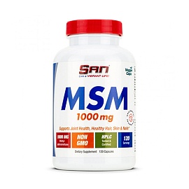SAN MSM 1000 mg 120 capsules 