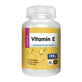 Chikalab Vitamin E 200 iu 60 caps 