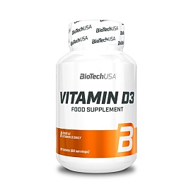 BioTechUSA Vitamin D3 60 tabl